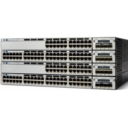 Switch Cisco Gigabit Ethernet Catalyst 3750X-24P-S, 10/100/1000Mbps, 160Gbit/s, 24 Puertos – Administrable 
