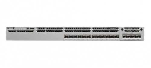 Switch Cisco Gigabit Ethernet Catalyst 3850 IP Services, 12 Puertos 10/100/1000Mbps + 12 SFP, 68 Gbps, 32000 Entradas - Administrable 