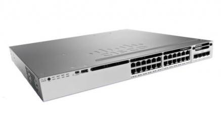 Switch Cisco Gigabit Ethernet Catalyst 3850, 24 Puertos 10/100/1000Mbps, 1U - Administrable 