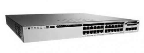 Switch Cisco Gigabit Ethernet Catalyst 3850 Base LAN, 24 Puertos 10/100/1000, 88 Gbit/s, 32.000 Entradas - Administrable 
