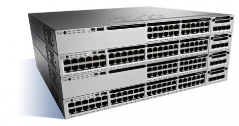 Switch Cisco Gigabit Ethernet Catalyst 3850, 24 Puertos 10/100/1000Mbps, 32.000 Entradas - Administrable 
