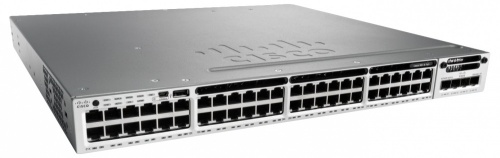Switch Cisco Gigabit Ethernet Catalyst 3850 Base IP, 48 Puertos 10/100/1000Mbps, 176 Gbit/s, 32.000 Entradas 