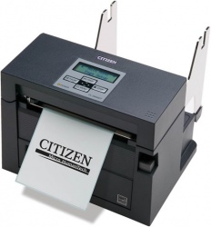 Citizen CL-S400DT, Impresora de Etiquetas, Térmica Directa, 203DPI, Ethernet/USB 2.0/Serial, Negro 