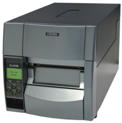 Citizen CL-S700II, Impresora de Etiquetas, Transferencia Térmica/Directa, 203 x 203 DPI, USB, Gris 