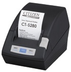 Citizen CT-S280, Impresora de Tickets, Térmica, 203 DPI, Serail, Negro 