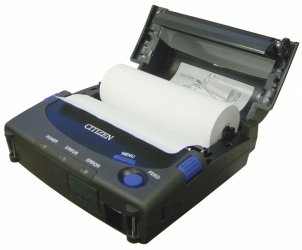 Citizen Impresora Móvil PD24, Térmico, Alámbrico, USB, Serial, Bluetooth, Negro 