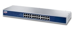Switch Cnet Fast Ethernet CSH-2400, 10Mbps, 24 Puertos – No Administrable 