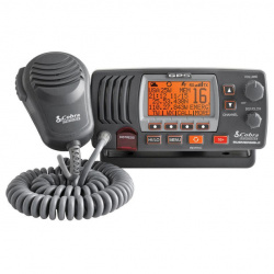 Cobra Radio VHF Marino MRF77B GPS, Gris 