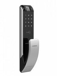 Commax Cerradura Inteligente con Teclado Touch CDL-210R, hasta 100 Usuarios, Negro/Plata 