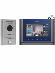 Commax Frente de Calle DRC-40K, Alámbrico, 4 Hilos — Incluye Monitor 7