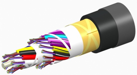 CommScope Cable Fibra Óptica OM4 de 6 Hilos Monomodo - Precio por Metro 