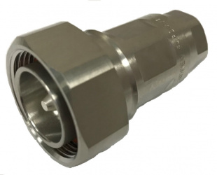 CommScope Conector Coaxial Clase DIN Macho, para FSJ4-50B, Plata 