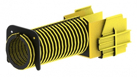 Commscope Tubo Protector para Cable, 50mm, Amarillo 
