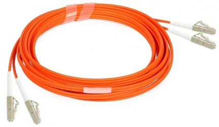 Commscope Cable Fibra Óptica 2x LC Macho - 2x LC Macho, 3 Metros, Naranja 