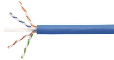 Commscope Bobina de Cable Cat6a UTP 4 Pares, 305 Metros, Azul 