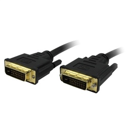Comprehensive Cable DVI-D Dual Link Macho - DVI-D Dual Link Macho, 4.5 Metros, Negro 