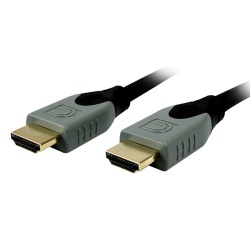 Comprehensive Cable HDMI de Alta Velocidad con Ethernet 4K HDMI Macho - HDMI Macho, 4.5 Metros, Negro 
