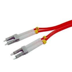 Comprehensive Cable Fibra Óptica Duplex Multimodo LC Macho - LC Macho, 62.5/125, 20 Metros, Rojo 