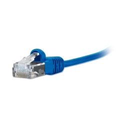Comprehensive Cable Patch Cat6 Delgado sin Enganches RJ-45 Macho - RJ-45 Macho, 2.1 Metros, Azul 