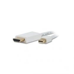 Comprehensive Cable Mini DisplayPort Macho - HDMI Macho, 3 Metros, Blanco 