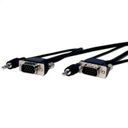 Comprehensive Cable Pro VGA + 3.5mm Macho - VGA + 3.5mm Macho, 1.8 Metros, Negro 