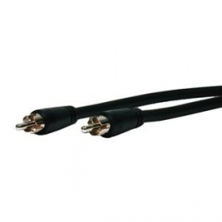 Comprehensive Cable RCA Macho - RCA Macho, 90cm, Negro 