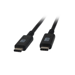 Comprehensive Cable USB-C Macho - USB-C Macho, 3 Metros, Negro 