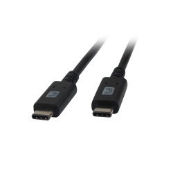 Comprehensive Cable USB-C Macho - USB-C Macho, 90cm, Negro 
