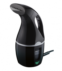 Conair Plancha Vapor GS2B, 1100W, 150ml, Negro ― Abierto 