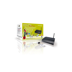 Router Conceptronic Paquete de Banda Ancha Inalámbrica, 2.4/2.48GHz, 54Mbit/s 