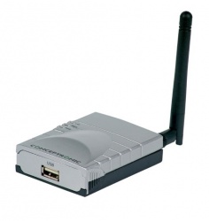 Conceptronic Servidor de Impresión, Inalámbrico, Wireless LAN/Ethernet LAN, 1 Puerto, USB 2.0 