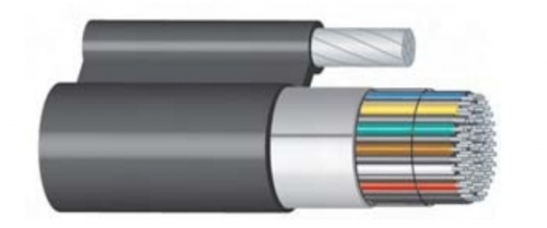 Condumex Cable Teléfonico de 50 Pares, Negro - Precio por Metro 