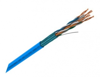 Condumex Bobina de Cable Cat6a FTP, 305 Metros, Azul 