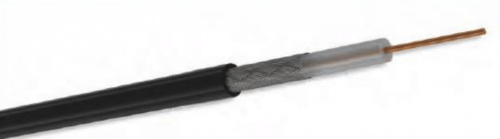 Condumex Bobina de Cable Coaxial RG-58, 20 AWG, 500 Metros, Negro 