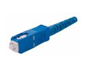 ConduNet Conector SC Unimodo, Azul/Blanco 