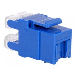 ConduNet Jack Modular Categoría 5e Tipo Keystone, RJ-45 Hembra, Azul 