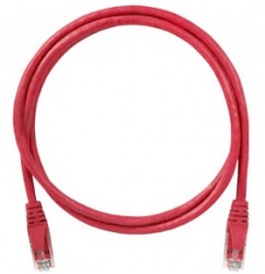 Condunet Cable Patch Cat5e UTP RJ-45 Macho - RJ-45 Macho, 2 Metros, Rojo 