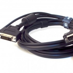 Connectpro Cable KVM SDU-10D, USB/DVI-D Macho - USB/DVI-D Macho, 3 Metros, Negro 