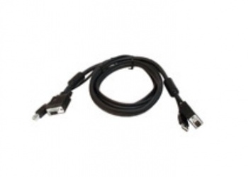Connectpro Cable KVM SDU-06D, USB/VGA Macho - USB/VGA Hembra, 1.8 Metros, Negro 