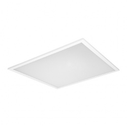 Construlita Lámpara LED de Panel Empotrable, Interiores, Luz Blanca Neutra, 40W, 4600 Lúmenes, Blanco, para Iluminación Comercial/Casa 