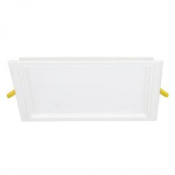 Construlita Lámpara LED para Techo Empotrable Litepad, Interiores, Luz Suave Cálida, 21W, 1700 Lúmenes, Blanco, para Oficina 