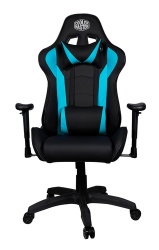 Cooler Master Silla Gamer Caliber R1, hasta 150Kg, Negro/Azul 