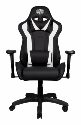 Cooler Master Silla Gamer Caliber R1, hasta 150Kg, Negro/Blanco 