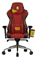 Cooler Master Silla Gamer CMI-GCX2-KEN, hasta 150Kg, Negro/Rojo 