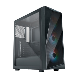 Gabinete Cooler Master CMP 520, Midi-Tower, ATX/Micro-ATX/Mini-ITX, USB 2.0/3.0, sin Fuente, 3 Ventiladores Instalados, Negro 