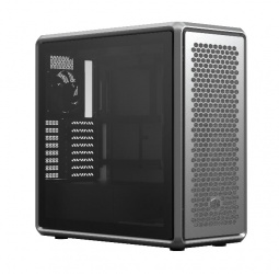 Gabinete Cooler Master Elite 690 Wood, Midi-Tower, ATX/Micro-ATX/Mini-ITX, USB 3.0, sin Fuente, 3 Ventiladores Instalados, Negro 