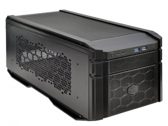 Gabinete Cooler Master HAF Stacker 915F, mini-iTX, USB 3.0, sin Fuente, Negro 