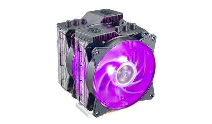 Disipador CPU Cooler Master MasterAir MA621P, RGB, 120mm, 600RPM - 1800 RPM, Negro 