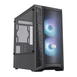 Gabinete Cooler Master MasterBox MB311L, Mini-Tower, Micro-ATX/Mini-ITX, USB 3.0, sin Fuente, 2 Ventiladores Instalados, Negro 