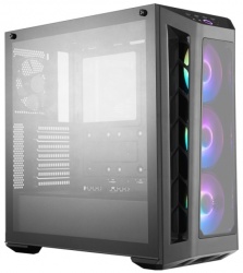 Gabinete Cooler Master MasterBox MB530P, Midi-Tower, ATX/Micro-ATX/Mini-ITX, USB 2.0/3.0, sin Fuente, 4 Ventiladores Instalados, Negro  